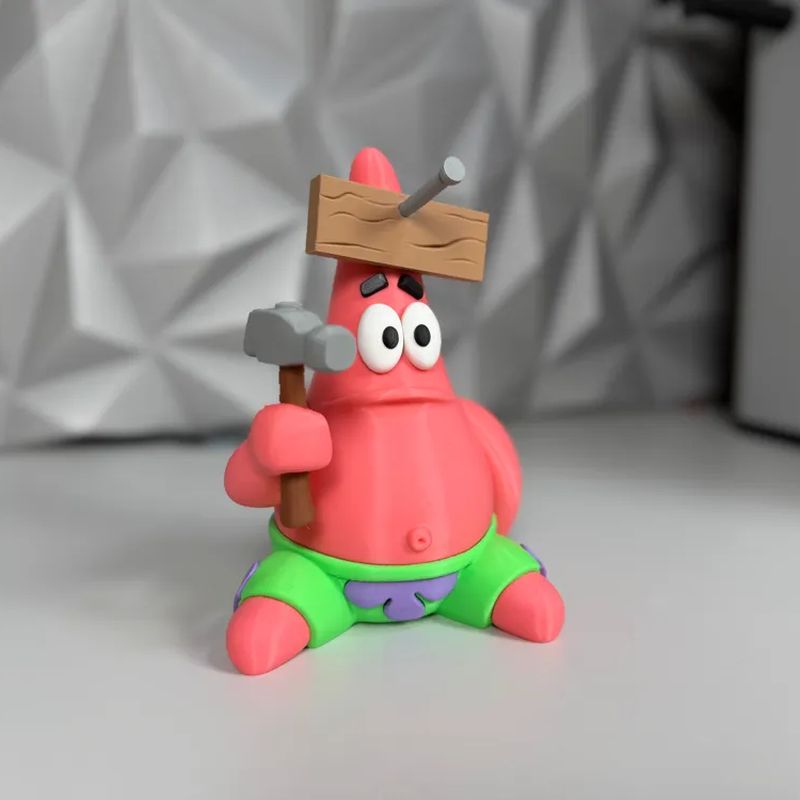 Boneco Estrela-do-mar com Martelo