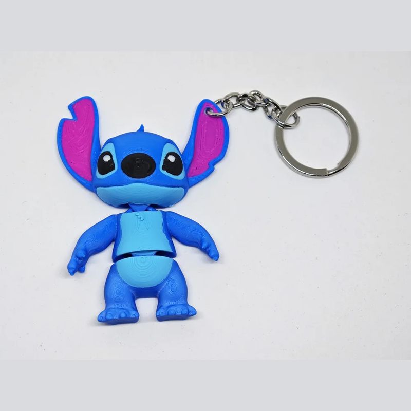 Chaveiro Alienígena Azul